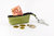 quh-Schlampermäppchen, Größe S Grün mit Schlüsselring