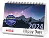 Happy Days 2024 - Monats-Tischkalender